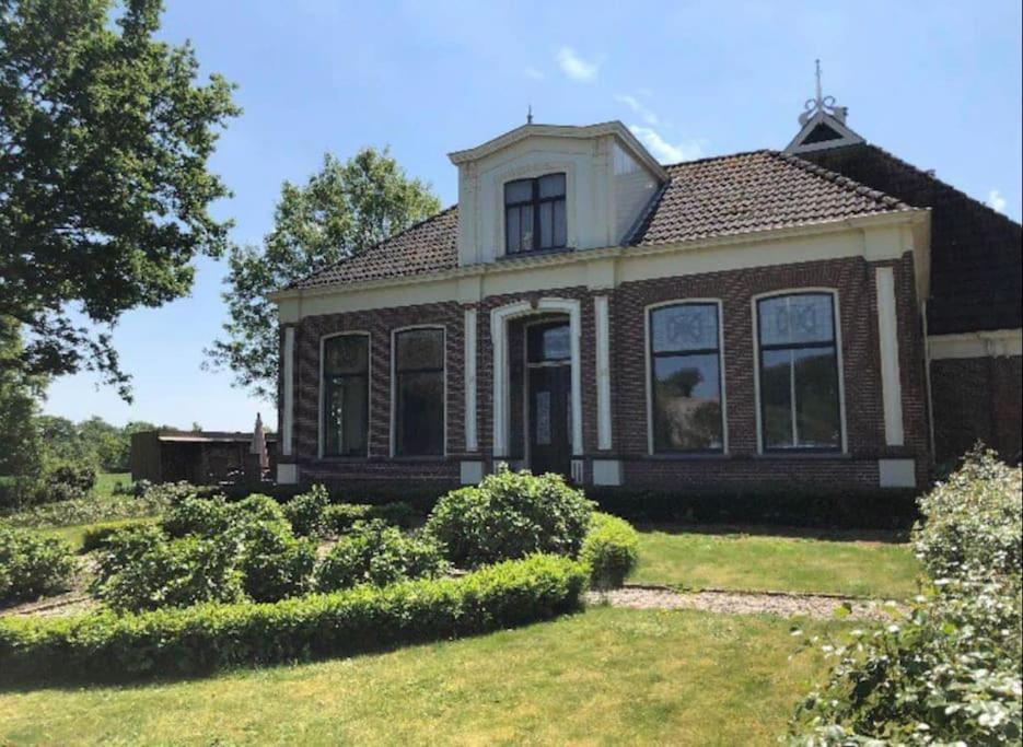 Statige Boerderijwoning Met Vrij Uitzicht En Tuin Villa Hoogzand Dış mekan fotoğraf