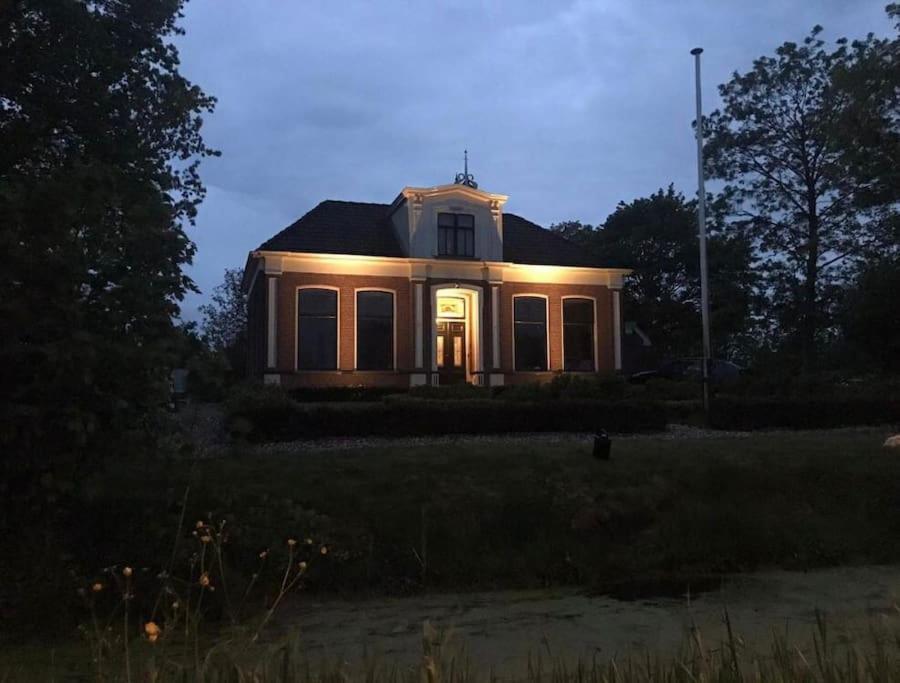 Statige Boerderijwoning Met Vrij Uitzicht En Tuin Villa Hoogzand Dış mekan fotoğraf