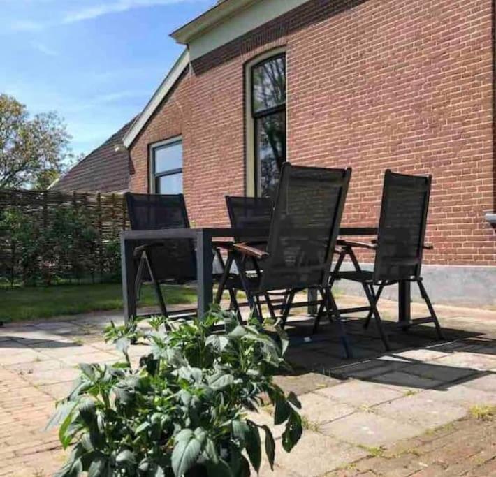 Statige Boerderijwoning Met Vrij Uitzicht En Tuin Villa Hoogzand Dış mekan fotoğraf